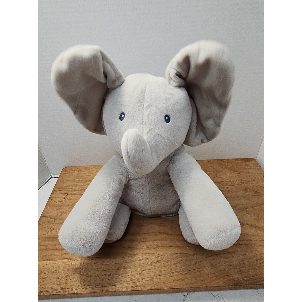 GUND Baby Flappy the Elephant Peek A Boo Singing Talking 12" Plush Toy VIDEO